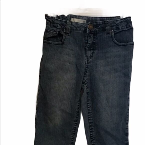 Route 66 Girls Jean Shorts Dark Wash - Picture 9 of 11